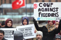 Chicagolu Türklerden özgür basına darbeye tepki