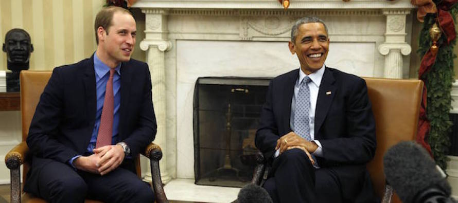 Obama, Cambridge Dükü Prens William ile görüştü