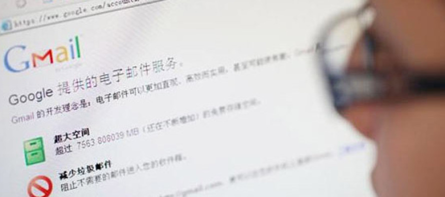 Çin’de Gmail, erişime kapandı