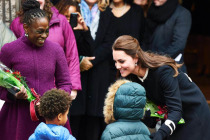 Cambridge Düşesi Kate, New York’ta çocuk merkezini ziyaret etti