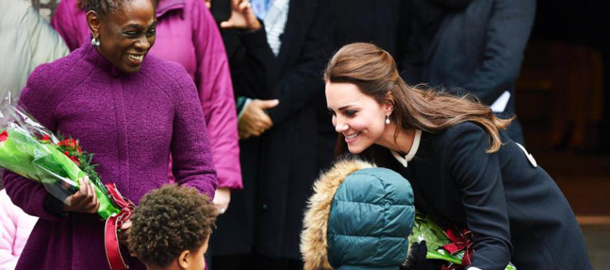 Cambridge Düşesi Kate, New York’ta çocuk merkezini ziyaret etti
