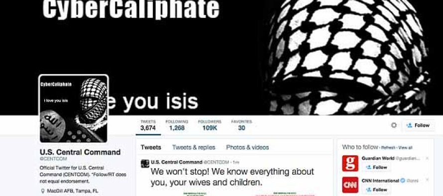 IŞİD, ABD Merkez Kuvvetler Komutanlığı’nın Twitter hesabını hackledi