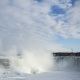 Niagara Şelaleleri dondu