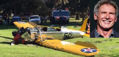 Harrison Ford uçak kazasında ağır yaralandı