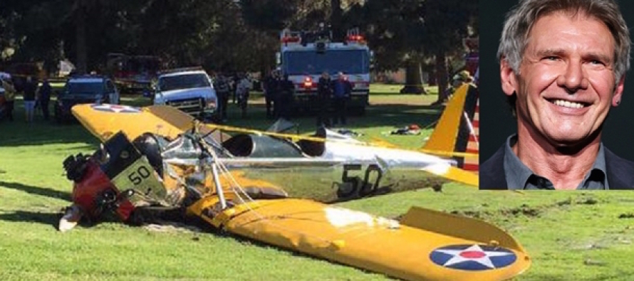 Ünlü aktör Harrison Ford uçak kazasında ağır yaralandı