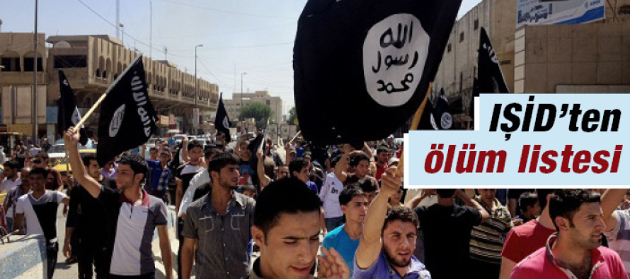 IŞİD’ten ölüm listesi