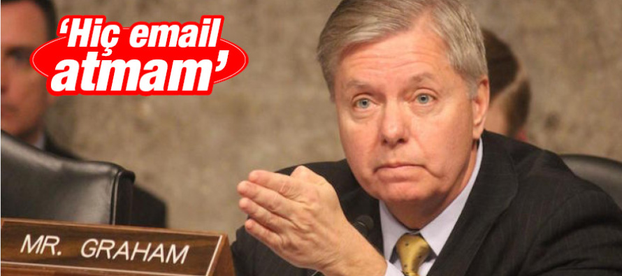 Senatör Graham: Hiç email atmam
