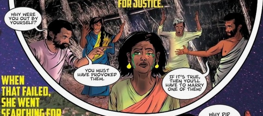 Hindistan’da tecavüze karşı çizgi roman