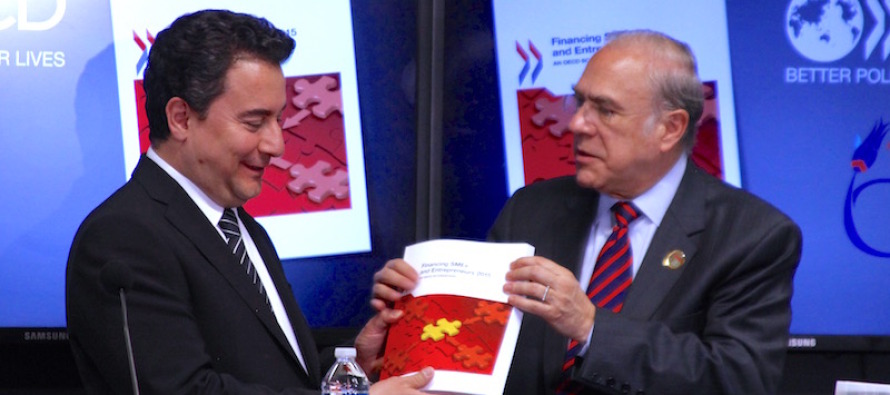 Babacan, Genel Sekreter Angel Gurria ile OECD’nin yeni raporu tanıttı