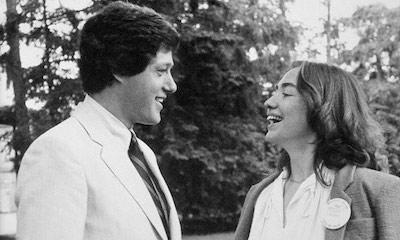 Hillary and Bill Clinton, 1969