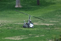 Kongre’nin bahçesine helikopterle inen kişi gözaltına alındı