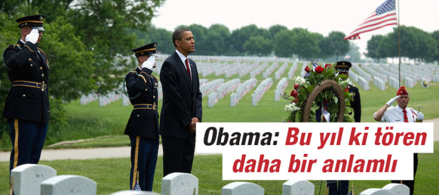 Obama: Bu yıl ki Anma Günü daha anlamlı