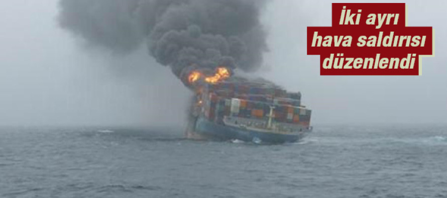 Türk gemisine bombalı saldırı