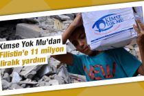 Kimse Yok Mu’dan Filistin’e 11 milyon liralık yardım