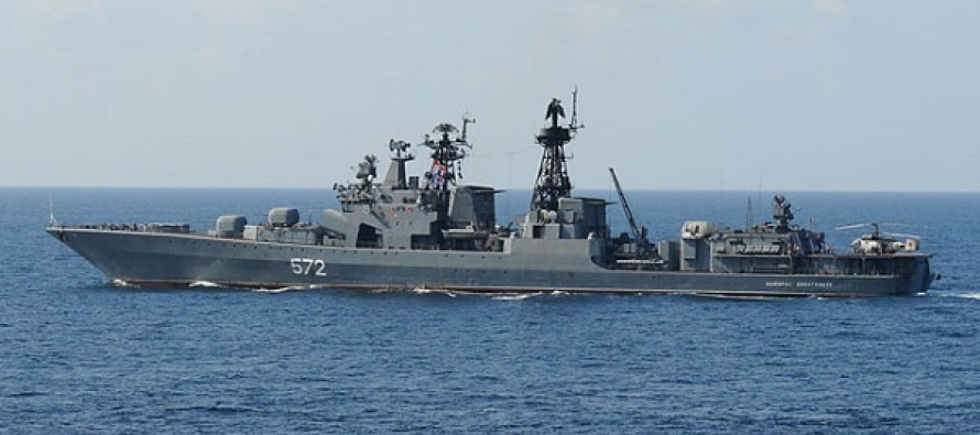 Rus ve Çin savaş gemileri Akdeniz’de tatbikatta