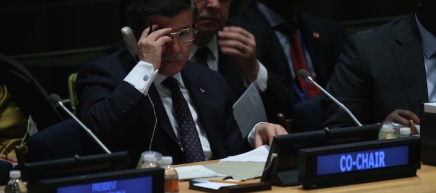Davutoğlu, BM’deki toplantıya eşbaşkanlık yaptı
