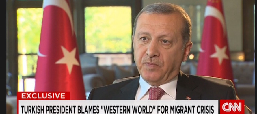 Erdoğan CNN’e konuştu; mülteciler konusunda Batılıları suçladı