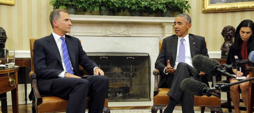 Obama İspanya Kralı 6. Felipe ile görüştü