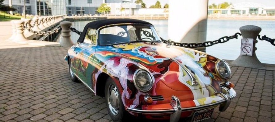 Janis Joplin’in Porsche’u açık arttırmada