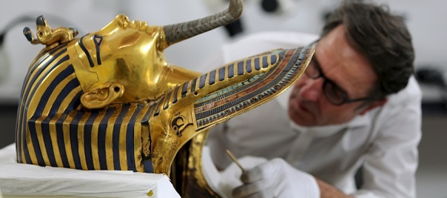 Tutankamun’un maskesi yeniden restore edilecek