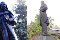Lenin heykeli Darth Vader’a dönüştürüldü