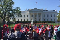 Washington’da darbe karşıtı miting