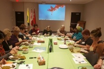 Kültürlerarası Dialog Vakfı Regina’da yaprak sarma dersi