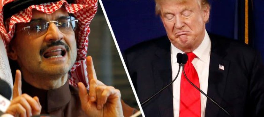 Donald Trump, Suudi Prens ile polemiğe girdi