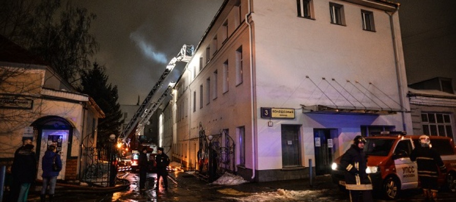 Moskova’da çıkan yangında 12 kişi hayatını kaybetti
