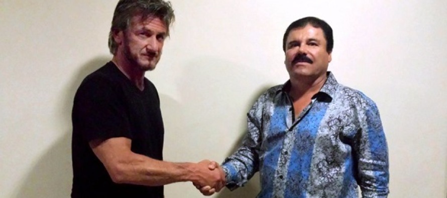 Sean Penn uyuşturucu baronu ile gizlice görüşmüş