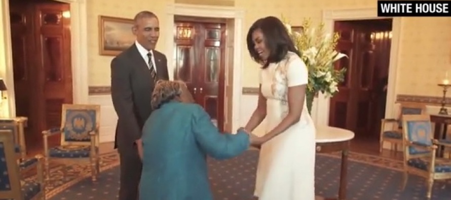 106 yaşındaki kadın Obamalar ile Beyaz Saray’da dans etti