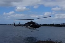 Pearl Harbor’da helikopter kazasını kameralar yakaladı