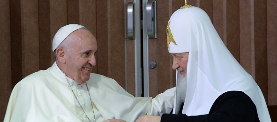 Papa ve Patrik Küba’da buluştu
