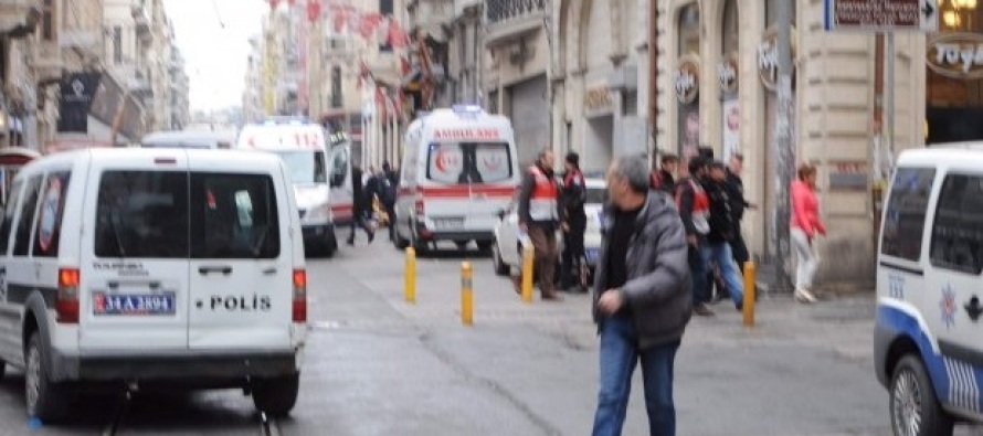 İstiklal Caddesi’nde canlı bomba saldırısı
