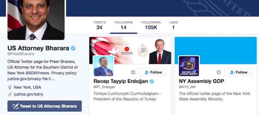 Amerikalı başsavcı Erdoğan’ı takibe aldı
