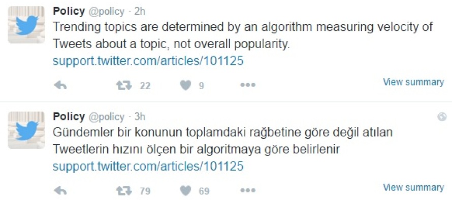 Twitter’dan ‘Ak Troller’ için Türkçe açıklama