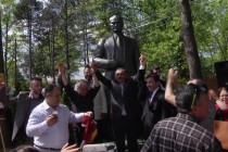 New Haven’daki Atatürk heykeli törenle açıldı