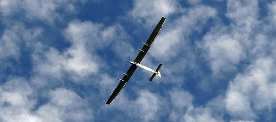 Güneş enerjisi ile çalışan uçak Atlas Okyanusu’nu geçti