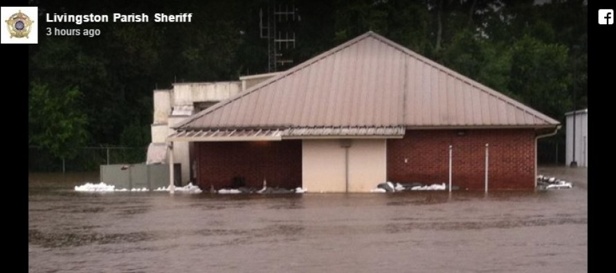 Louisiana’da yoğun yağış sele neden oldu