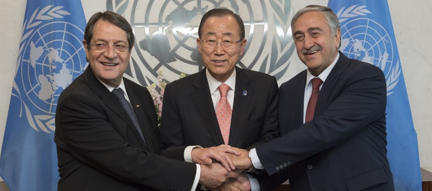 BM Genel Sekreteri Ban’dan Kıbrıs mesaisi