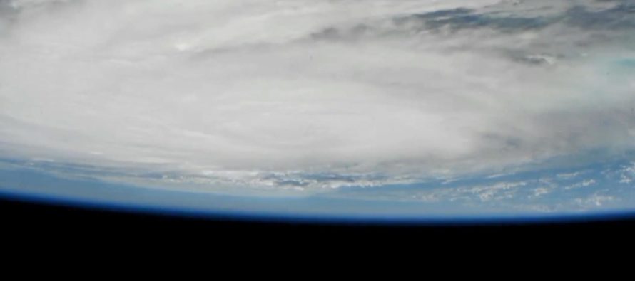 NASA, Dorian Kasırgası’nı uzaydan canlı yayınladı